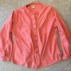 Woolrich 100% Cotton Button Down Long Sleeve